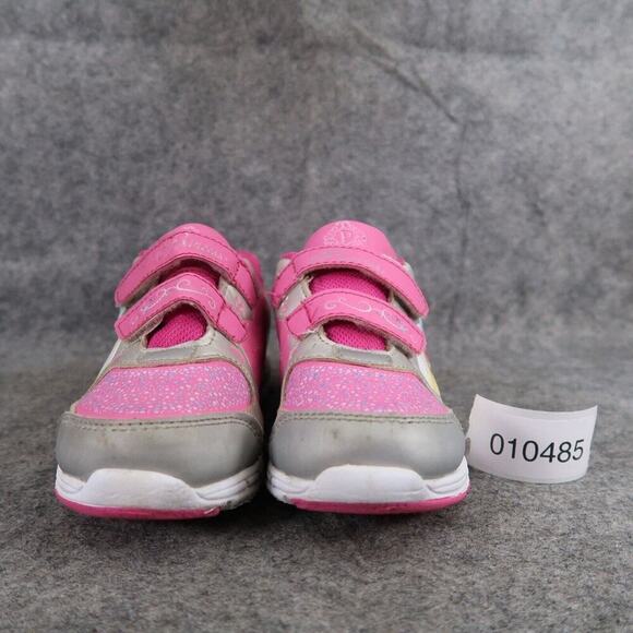 Disney Shoes Toddler 11 Sneaker Princess Pink Hearts Character Kids Girls Active - Picture 3 of 14
